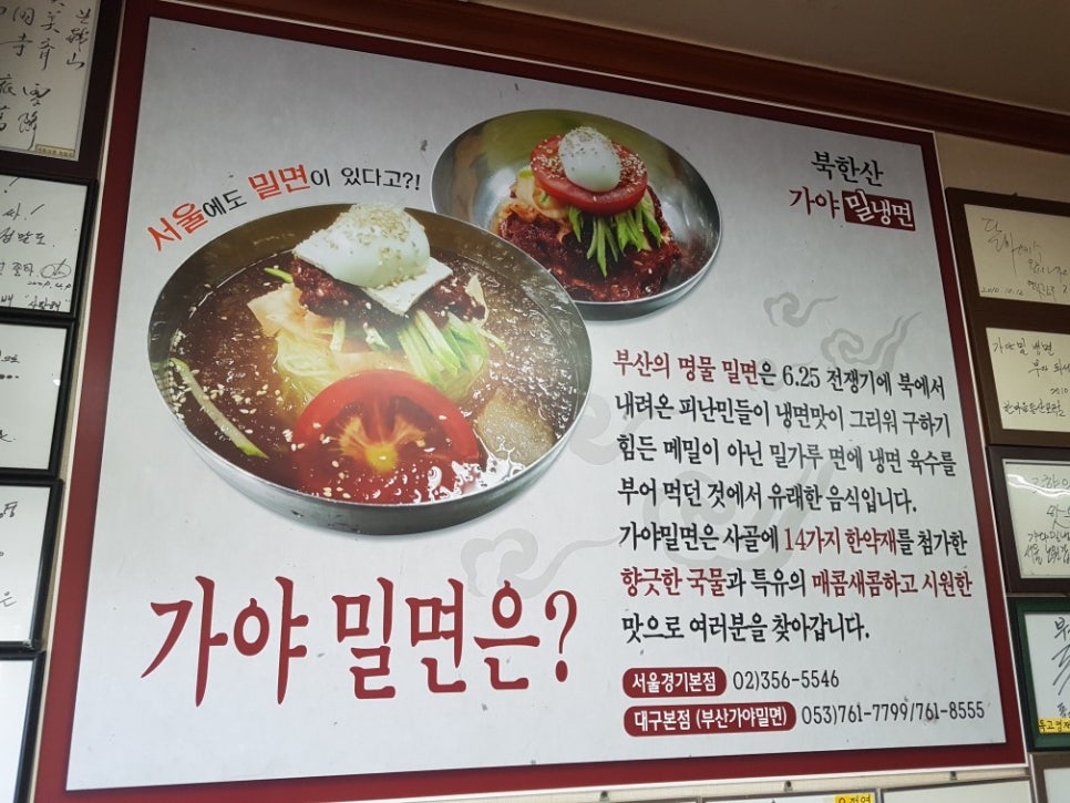 서울가야밀면 이미지