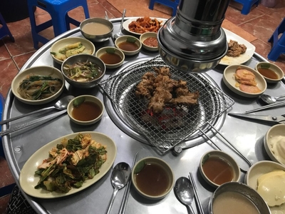 구공탄석쇠구이 이미지