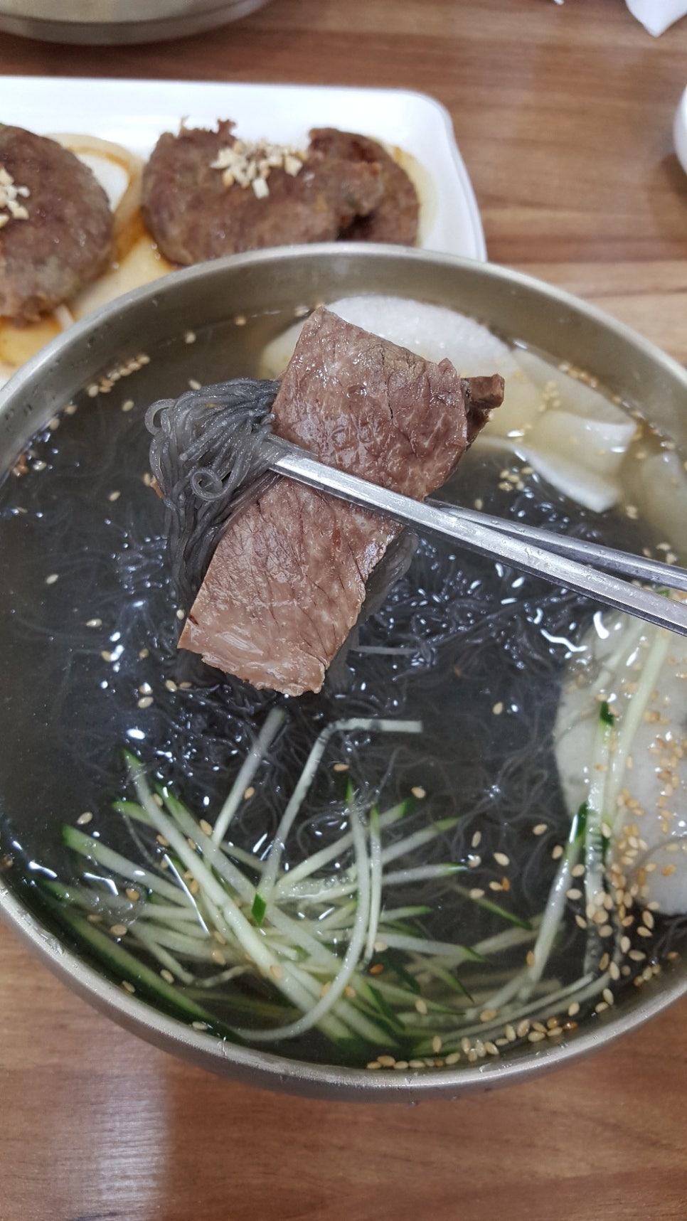 삼부자냉면 이미지