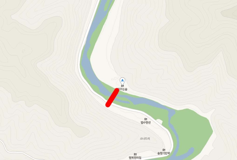 양양계곡꿈꾸는숲 이미지