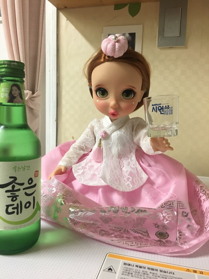소주한잔 이미지