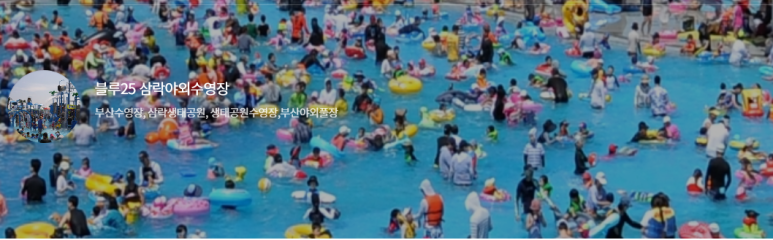 블루25워터파크(삼락야외수영장) 이미지