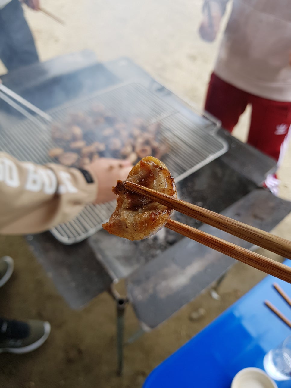 불타는참나무장작구이 이미지