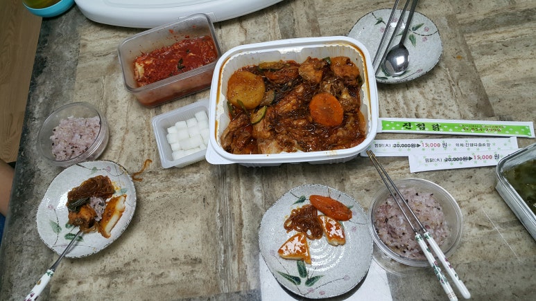 진찜닭 이미지