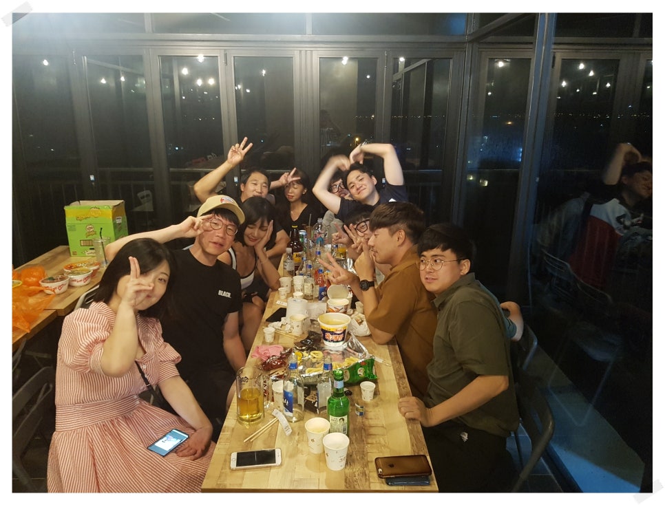 제주도메르블루게스트하우스파티 이미지