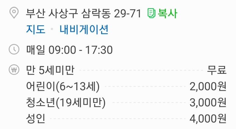 블루25워터파크(삼락야외수영장) 이미지