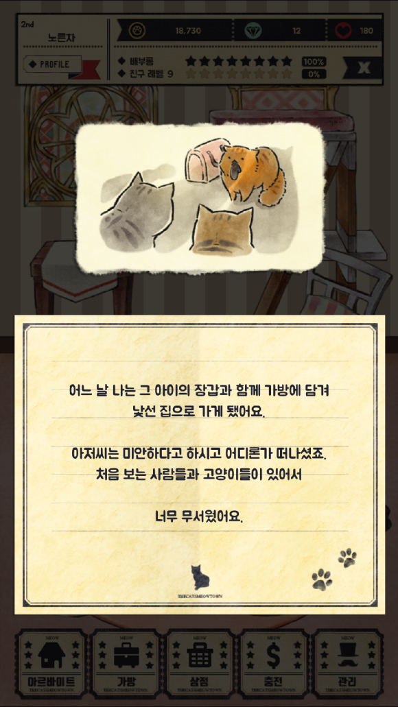 고양이자리 이미지