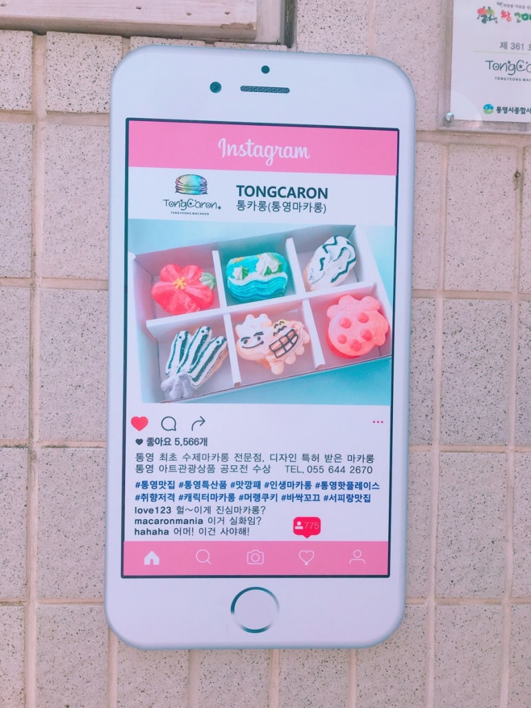 통카롱 이미지