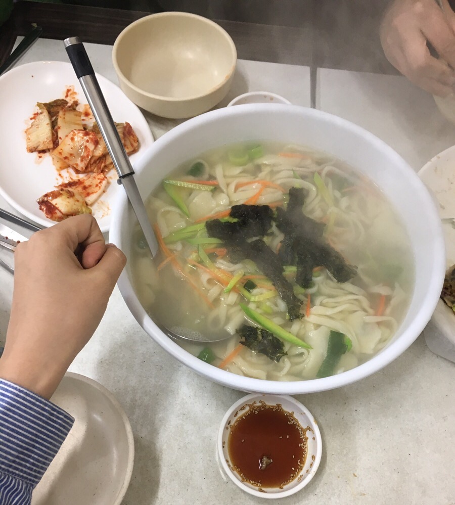 일월바지락 칼국수 이미지