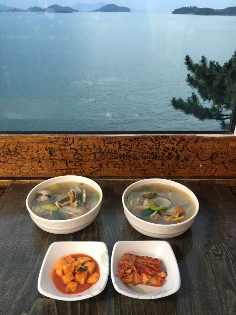 욕심내지않기 바지락칼국수 이미지