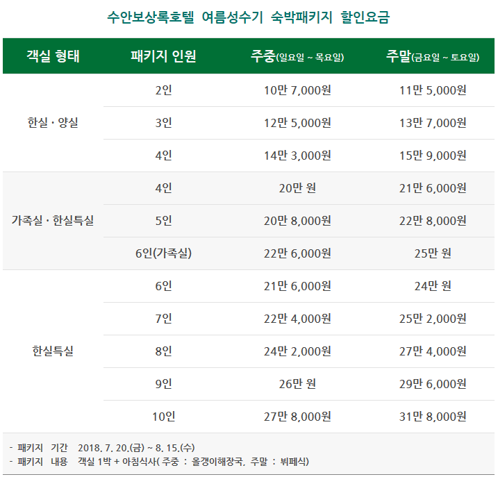 공무원연금공단천안상록리조트 이미지