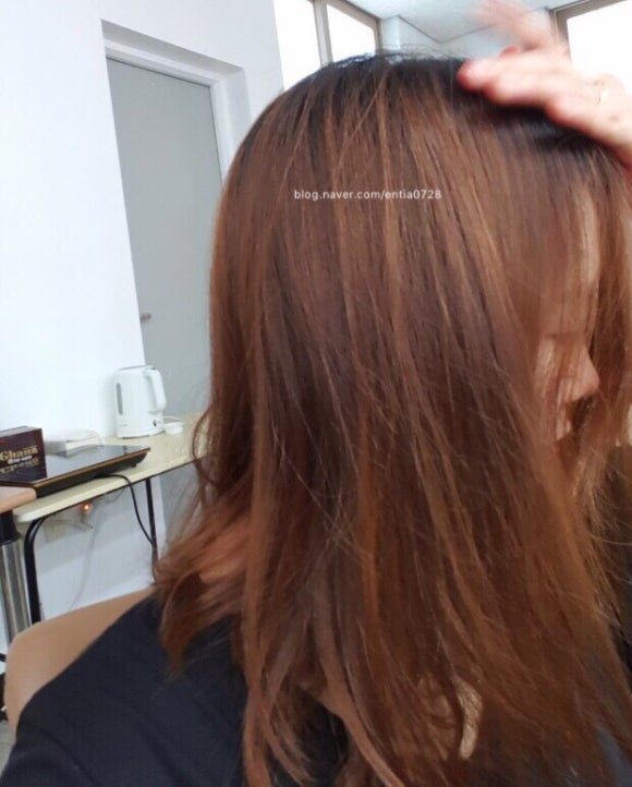 민오렌지헤어 이미지
