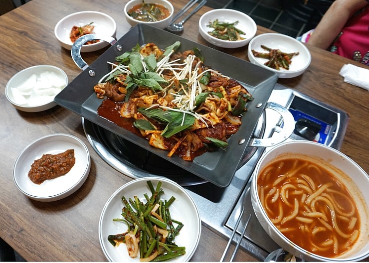 칠갑산오감전골 이미지