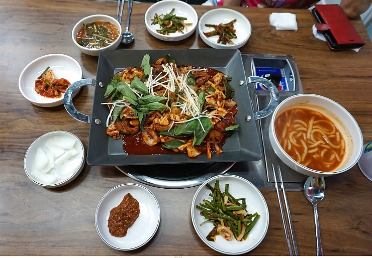 칠갑산오감전골 이미지