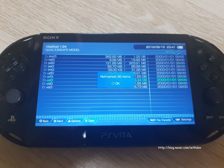 Ps Vita 비타 Nonpdrm 설치 방법 네이버 블로그