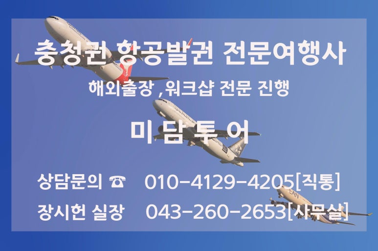 세종항공여행사 이미지