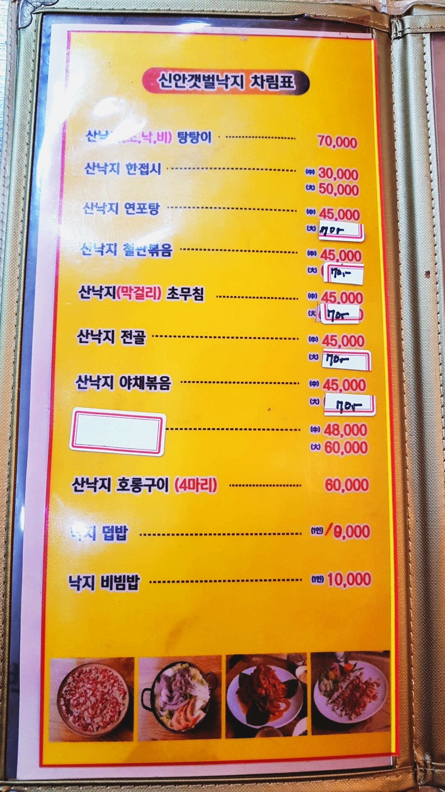 신안갯뻘낙지 이미지