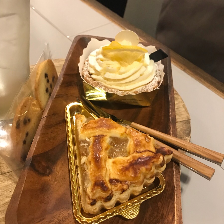 디저트 굽다. 이미지