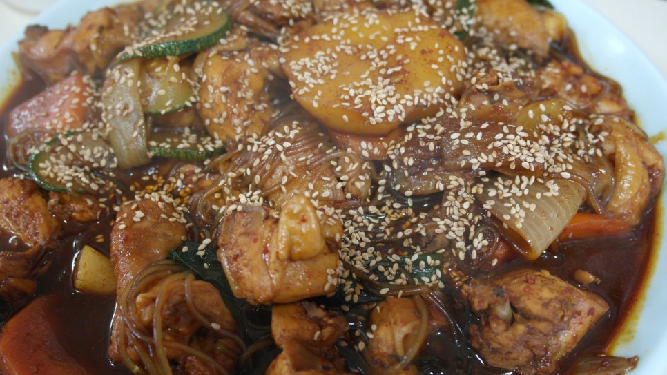진찜닭 이미지