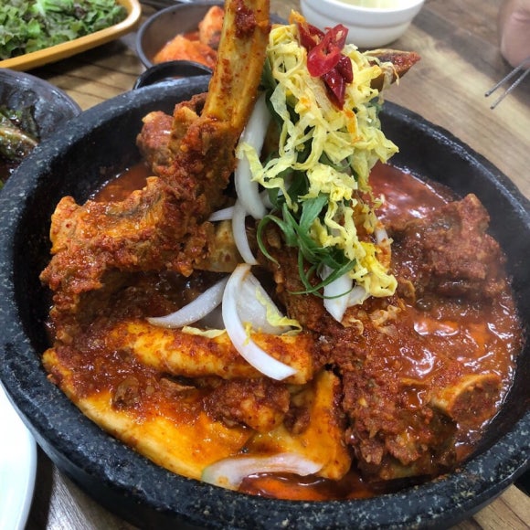 찜한 갈비 이미지