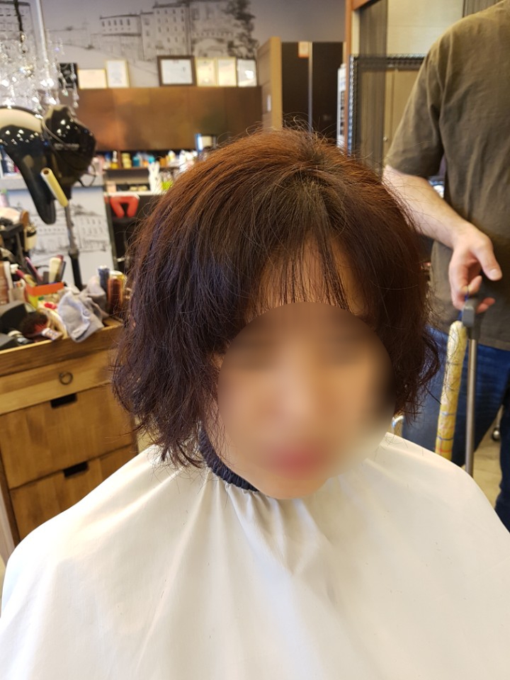 산리쯔헤어 이미지