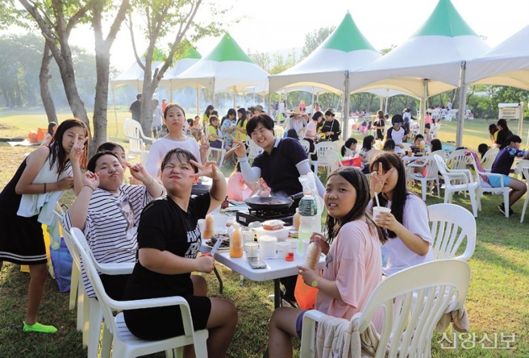 별빛숲캠핑바베큐 이미지