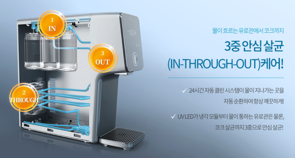 현대정수기 이미지