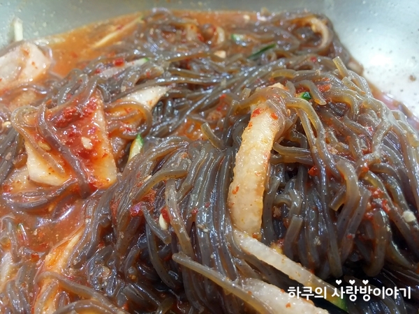 수락칡냉면 이미지