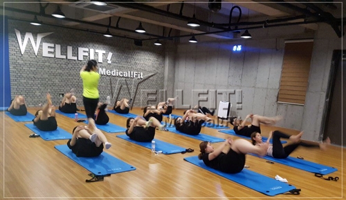자연 속 점핑다이어트 이미지