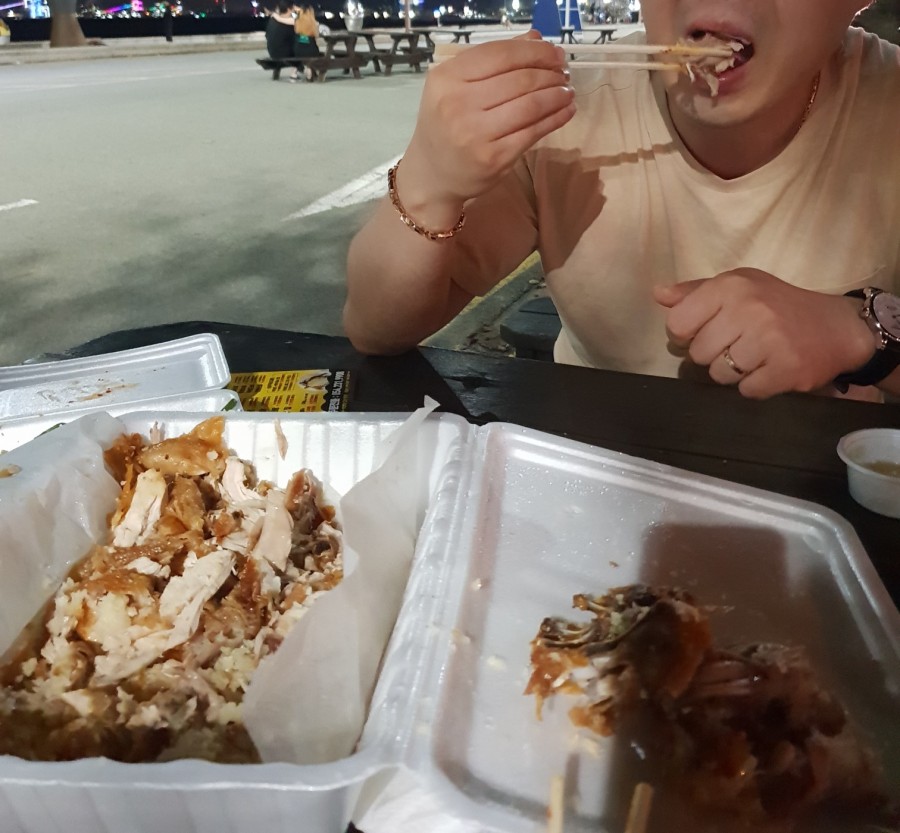옥여사마늘통닭 이미지