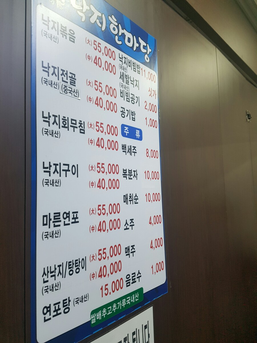 낙지한마당 이미지