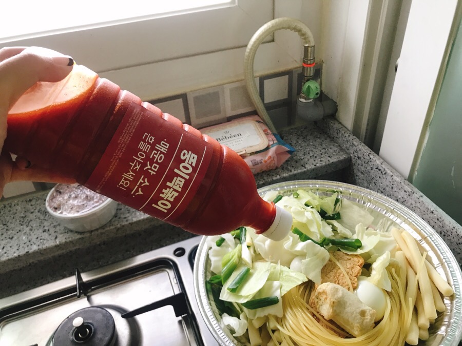 뚱이떡볶이 이미지