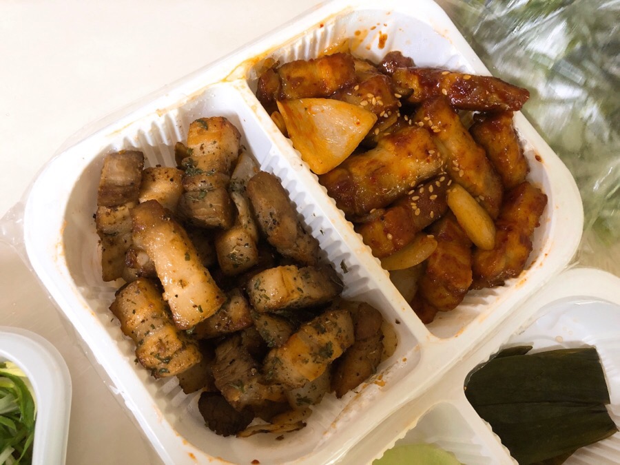 숯불에구웠삼겹 이미지