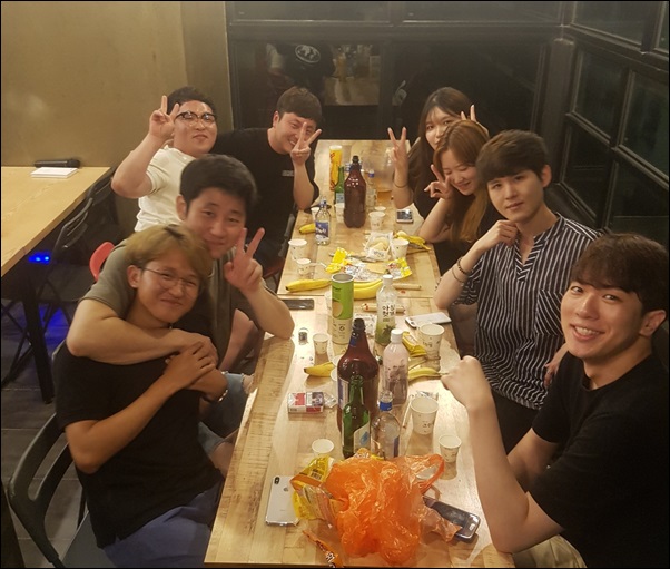 제주도메르블루게스트하우스파티 이미지