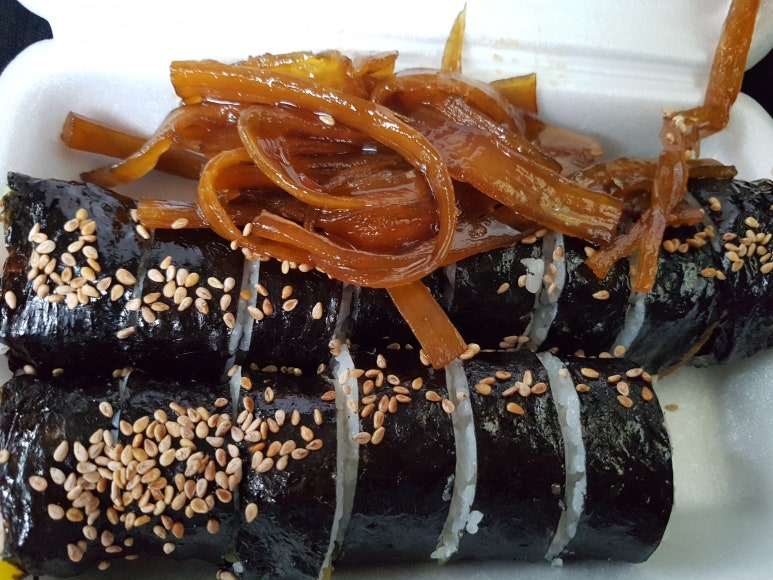 시장김밥 이미지