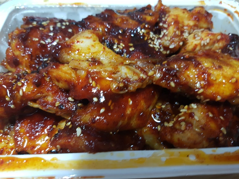 코리안숯불닭바베큐호평점 이미지