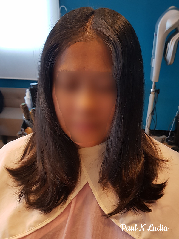 루디아머리염색 이미지