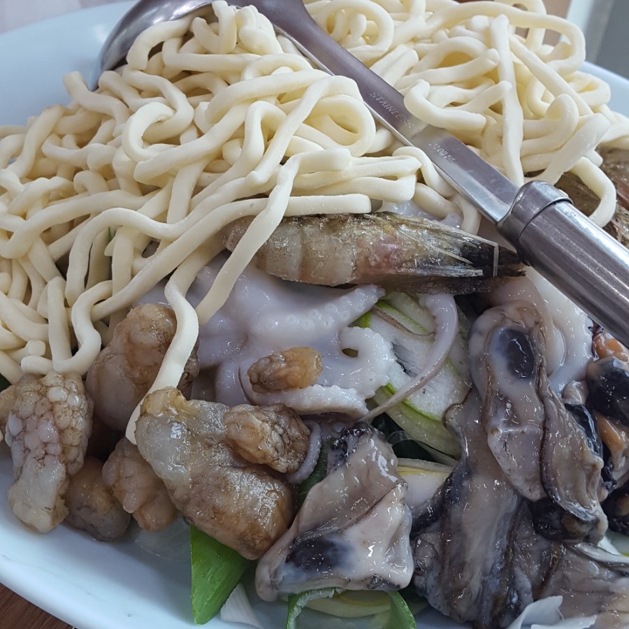 백청우칼국수 이미지