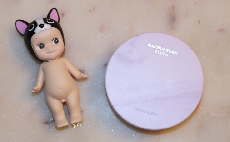 The Face Shop Marble Beam Blush & Highlighter 7g