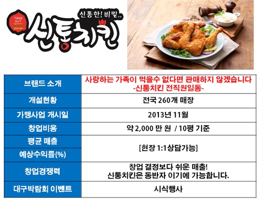 신통치킨 이미지