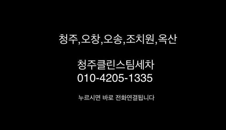 오송스팀손세차 이미지