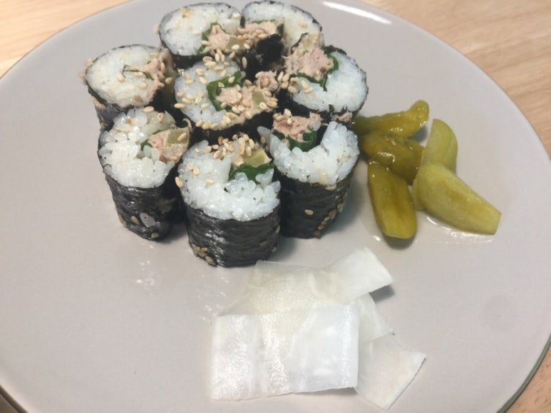 핫초코김밥 이미지