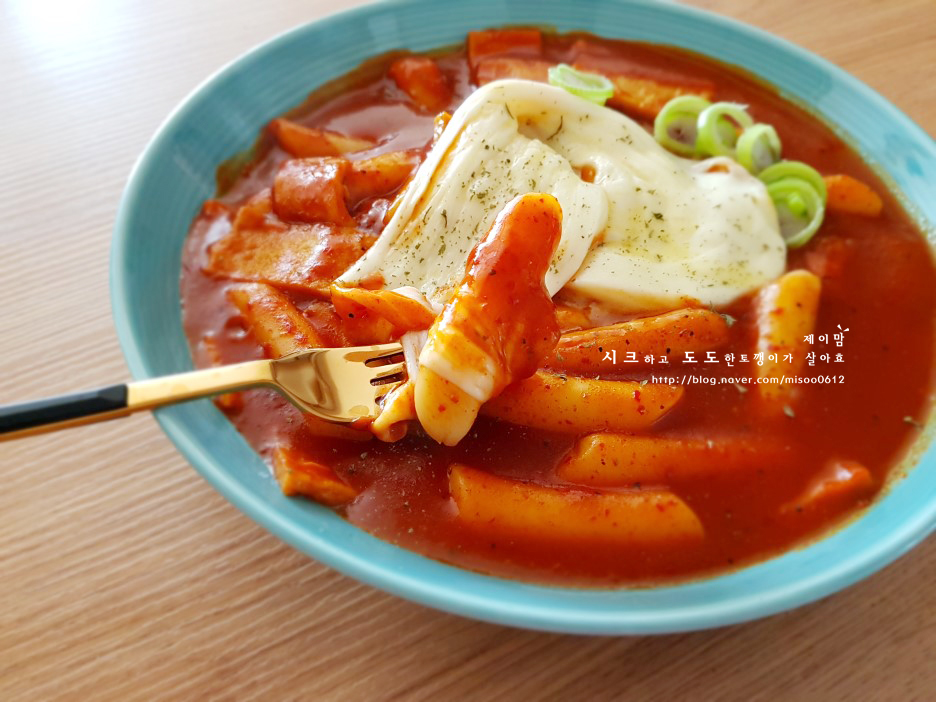 신전컵떡볶이 이미지