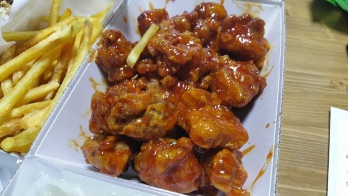 깻잎치킨 이미지