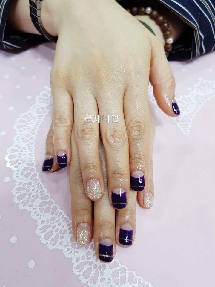금빛네일 이미지
