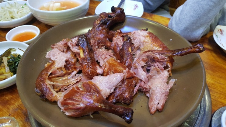 가마솥오리바베큐 이미지