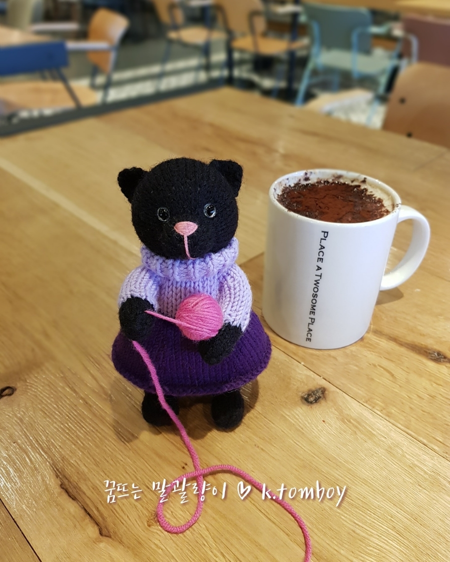 뜨개하는말괄량이 이미지