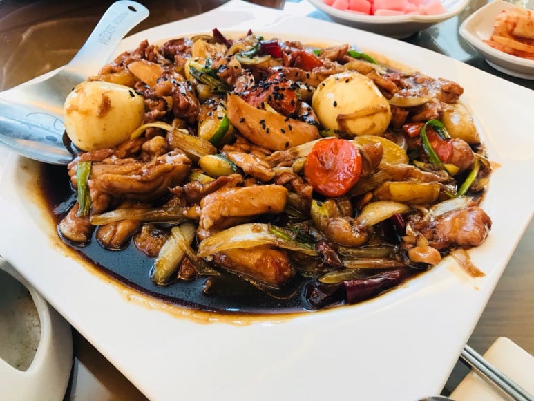 쪼쪼찜닭 이미지