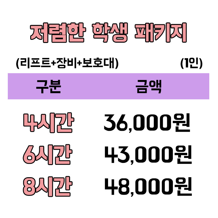 엘리시안강촌스키투데이렌탈샵 이미지