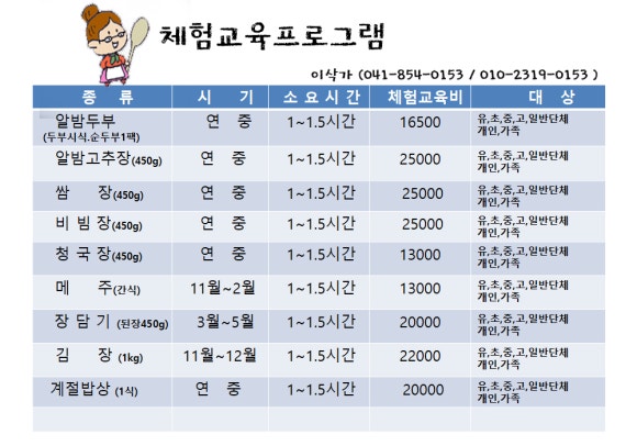이삭가 전통식품 이미지